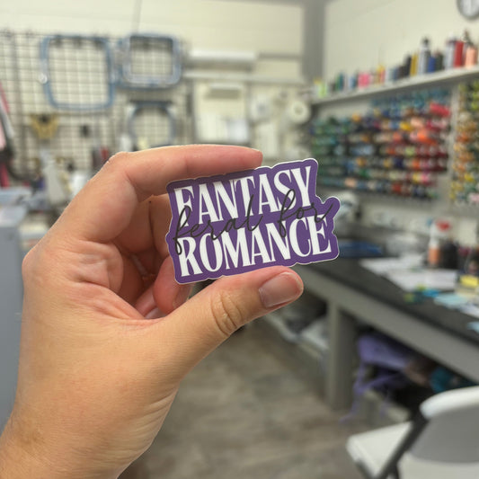 'Feral For...Fantasy Romance' Sticker