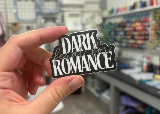 'Feral For...Dark Romance' Sticker