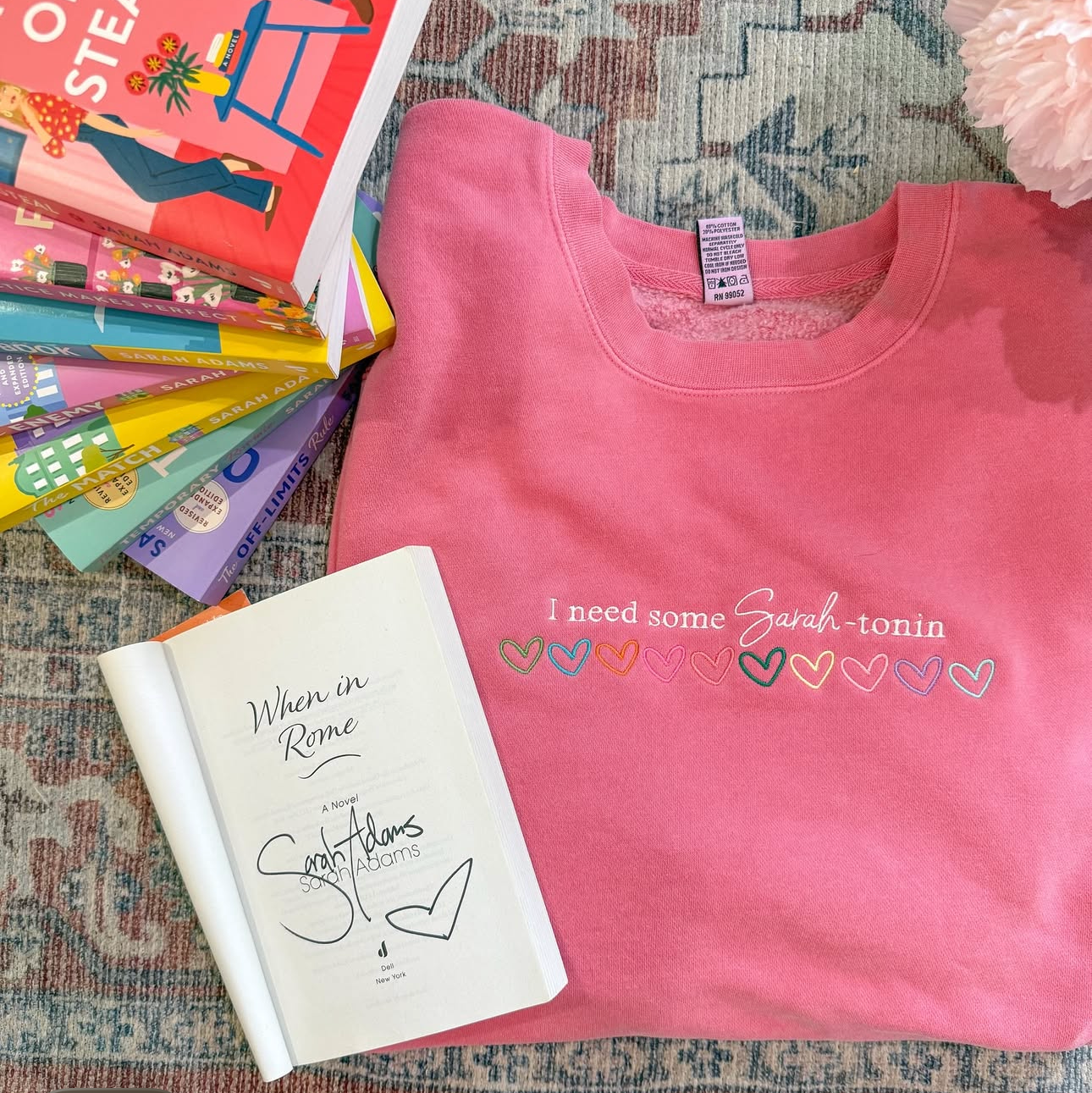 'Sarah-tonin' Embroidered Design - Multiple Options (Sarah Adams Collection)