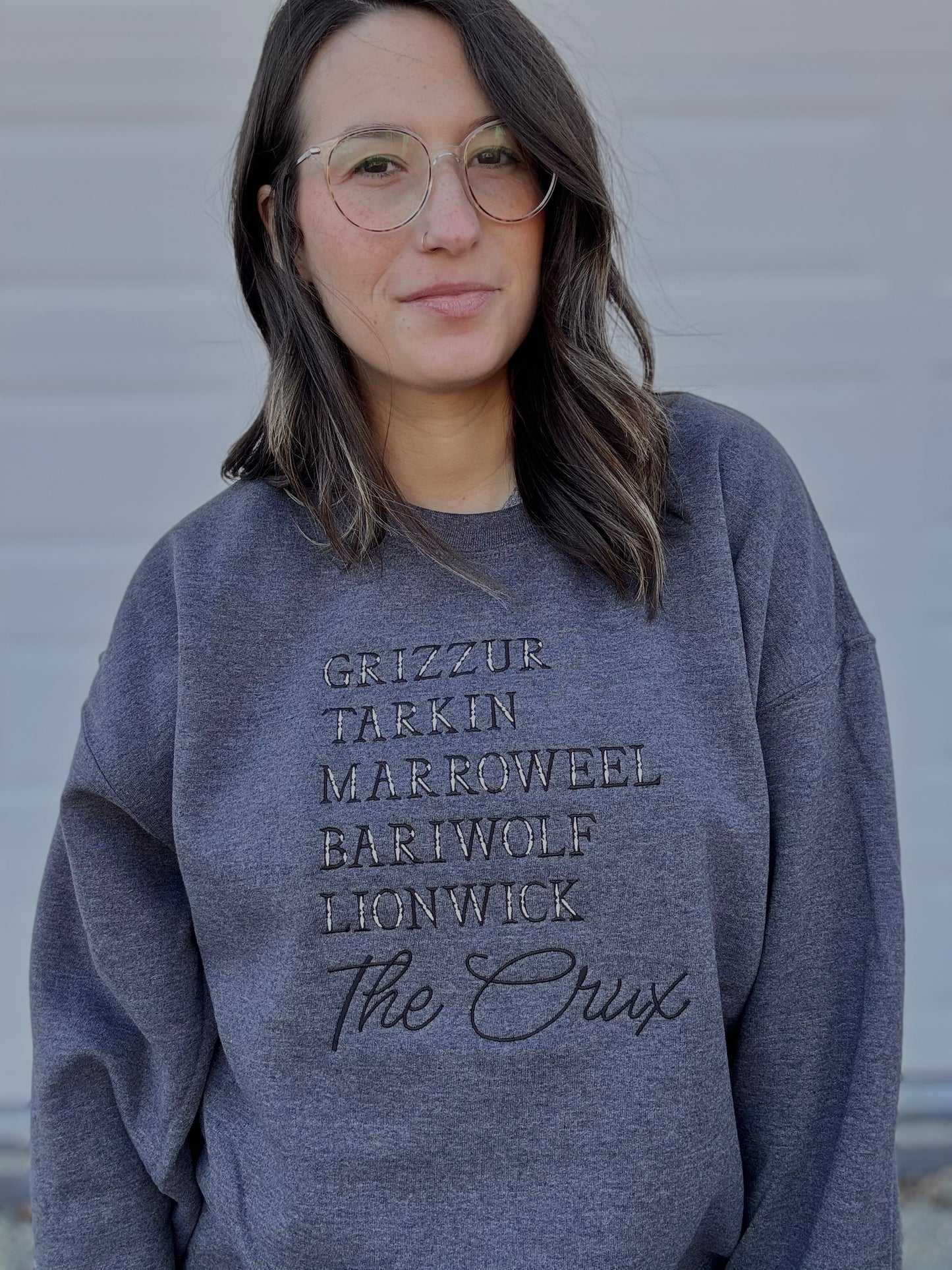 'The Crux' Embroidered Design - Multiple Options (LICENSED Shield of Sparrows Collection)