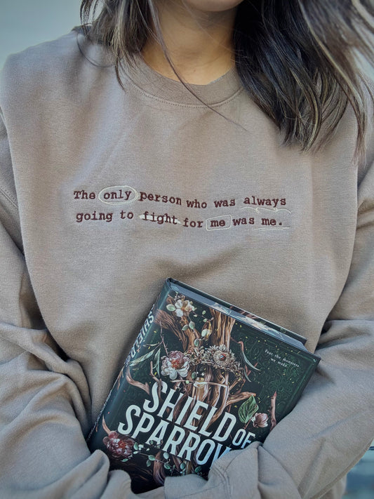 Annotated Quote Embroidered Design - Multiple Options (LICENSED Shield of Sparrows Collection)