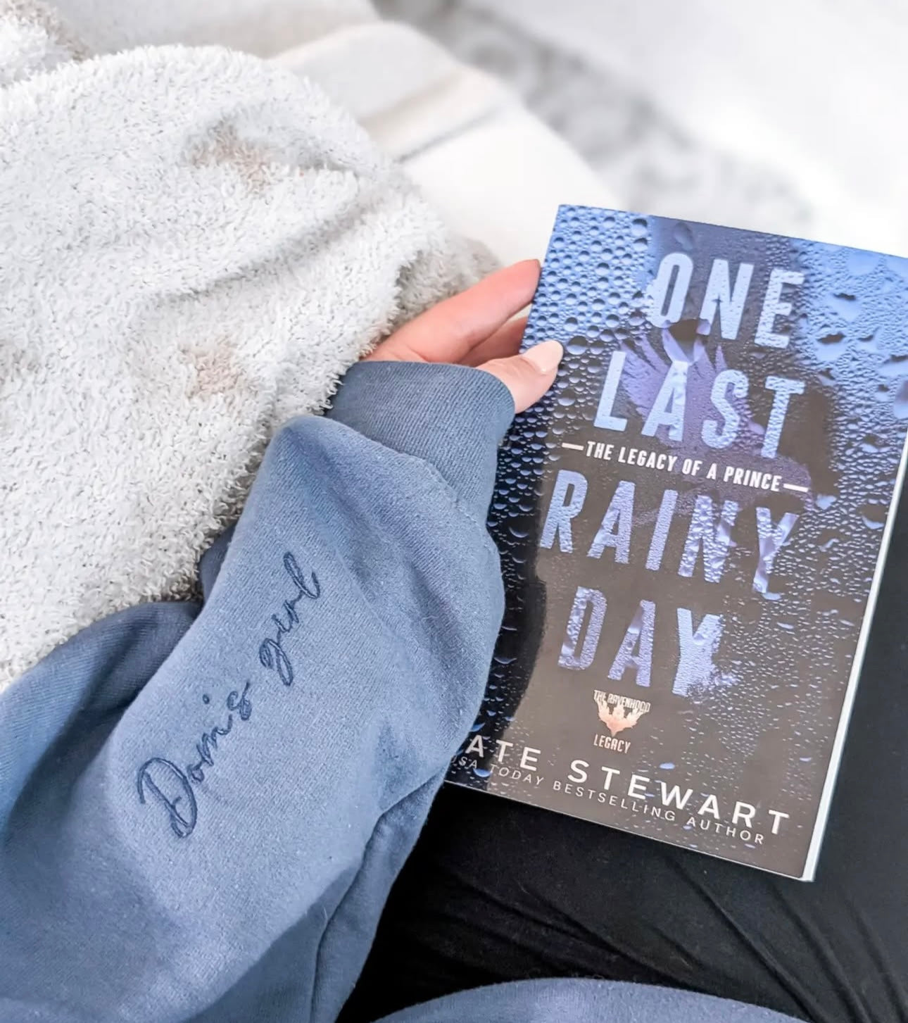 'We Love Rainy Days' Embroidered Design - Multiple Options (Kate Stewart's LICENSED Ravenhood® Collection)