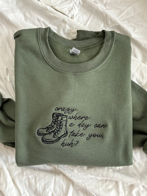 'Tyler Carter Jennings' Embroidered Sweatshirt (Kate Stewart's LICENSED Ravenhood® Collection)