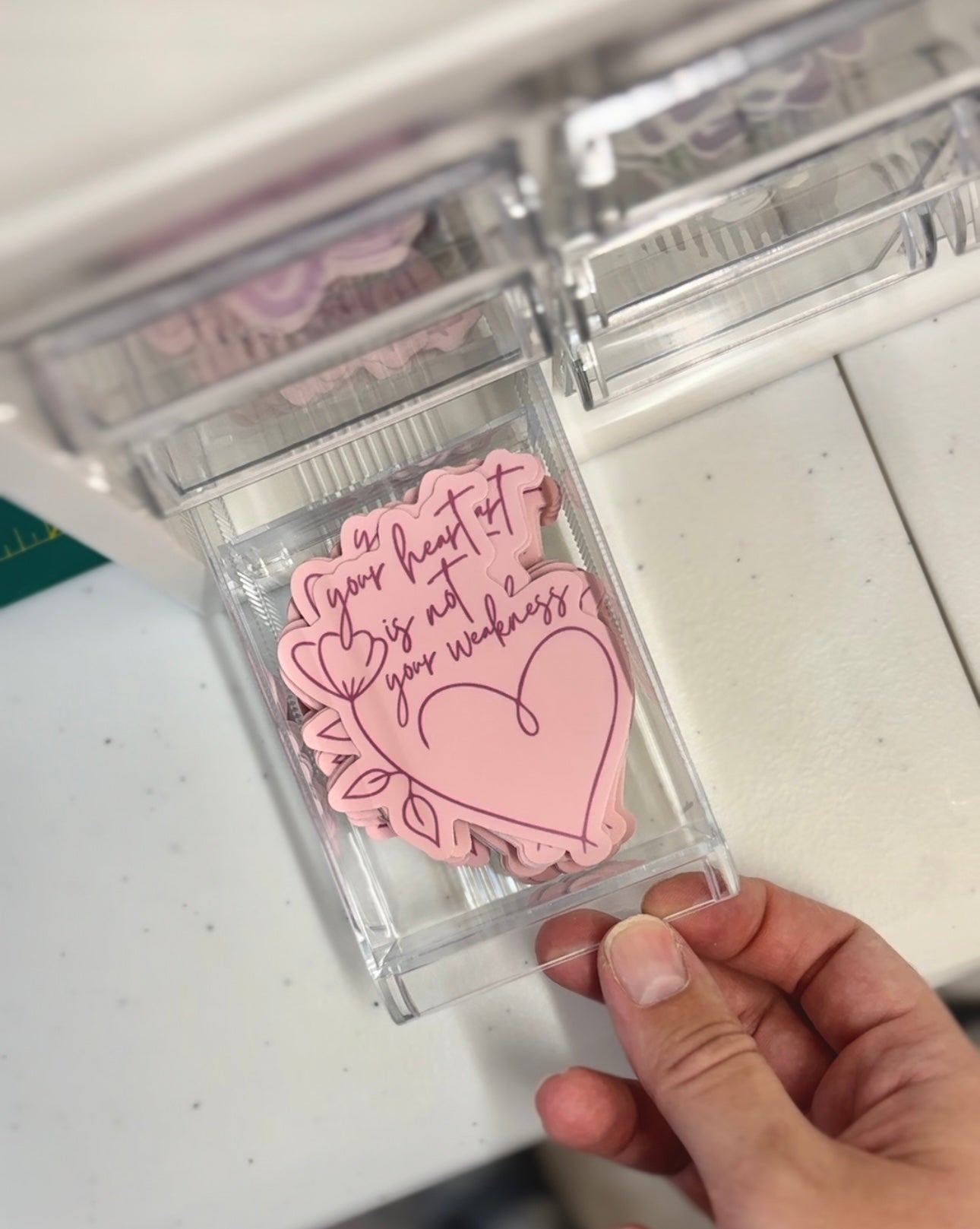 'Your Heart Is Not Your Weakness' Sticker (Kate Stewart's LICENSED Ravenhood® Collection)