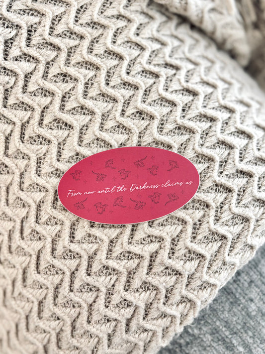 'The 13' Sticker (Licensed SJM/Throne of Glass Collection)