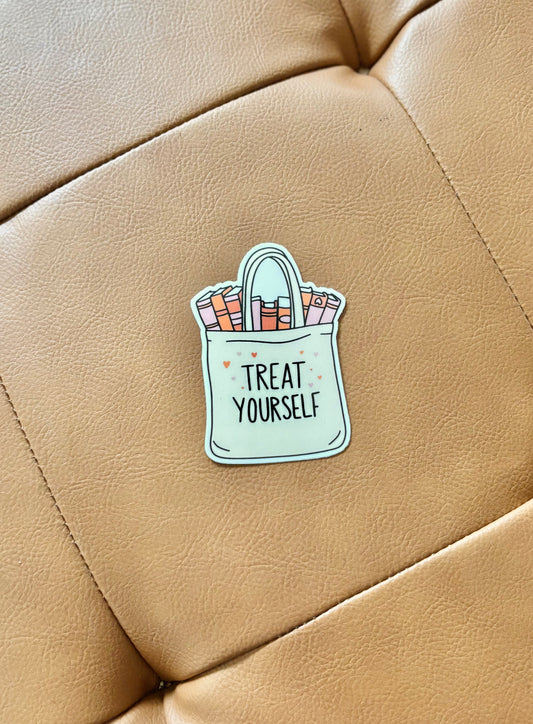 'Treat Yourself' 2.5 Inch Sticker