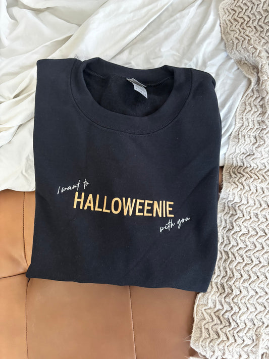 Halloweenie Sweatshirt - Size Large (Extra)