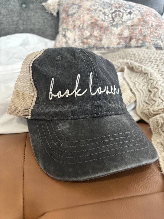 Book Lover Hat - Gray (Sample)