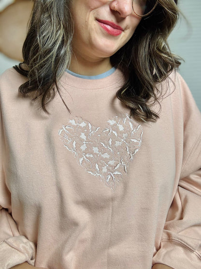 'Dragon Heart' Embroidered Sweatshirt