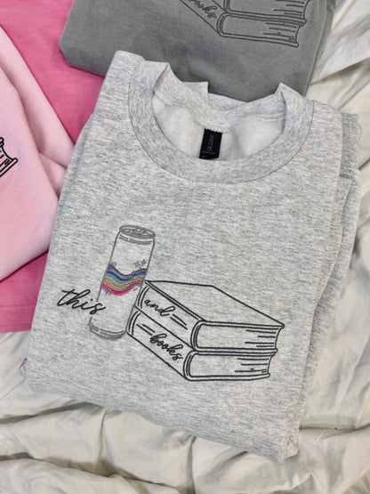 'Alani & Books' (Embroidered - Multiple Options)