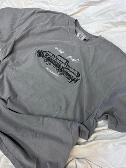 'Cars - Fast' Embroidered Design - Multiple Options (Kate Stewart's LICENSED Ravenhood® Collection)