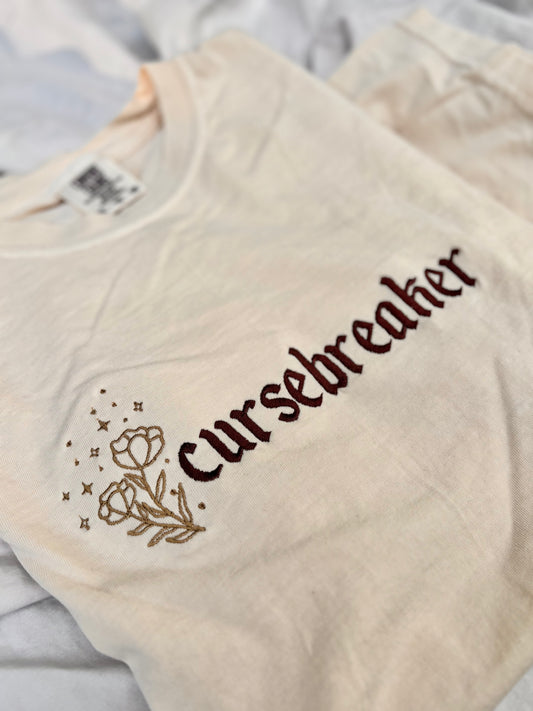 'Cursebreaker' - Embroidered T-Shirt (Licensed ACOTAR Collection)