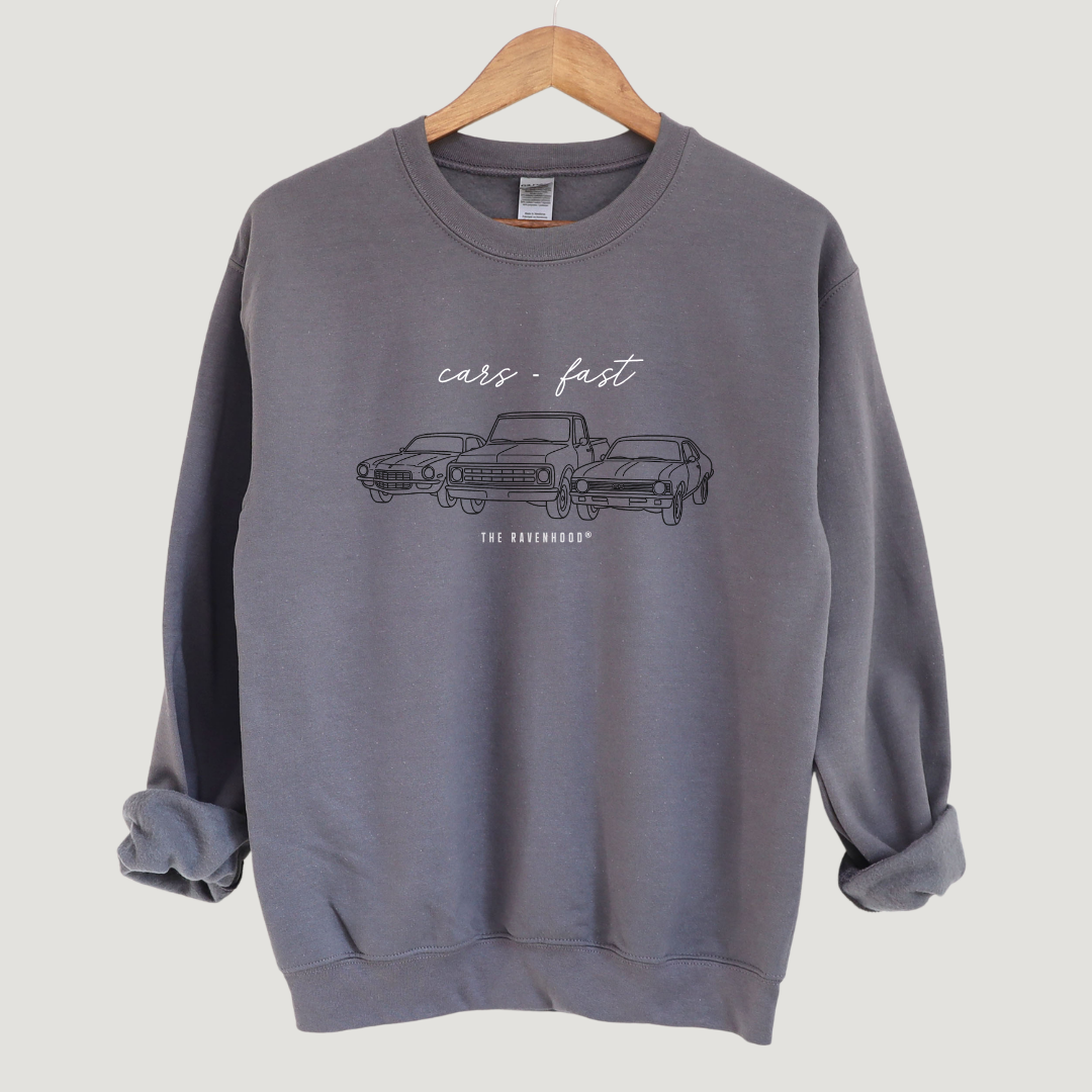'Cars - Fast' Embroidered Design - Multiple Options (Kate Stewart's LICENSED Ravenhood® Collection)