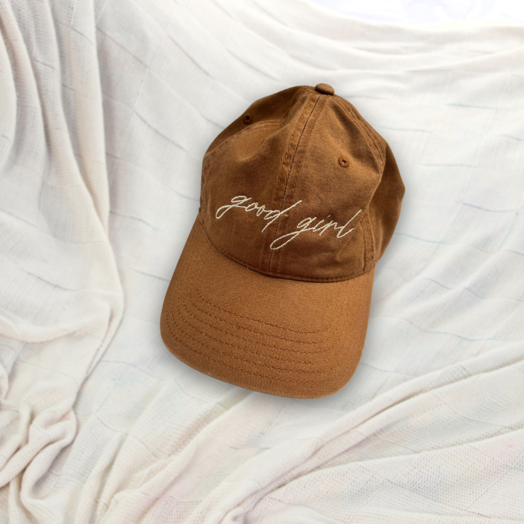 'Good Girl' Baseball Cap (Embroidered)