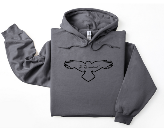 'The Ravenhood®' Embroidered Hoodie (Kate Stewart's LICENSED Ravenhood® Collection)