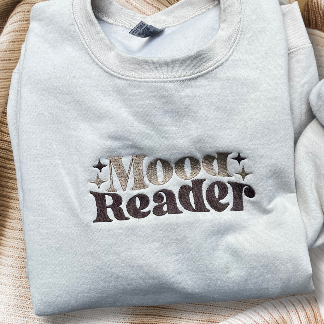 'Mood Reader' Sweatshirt (Embroidered) - Neutral