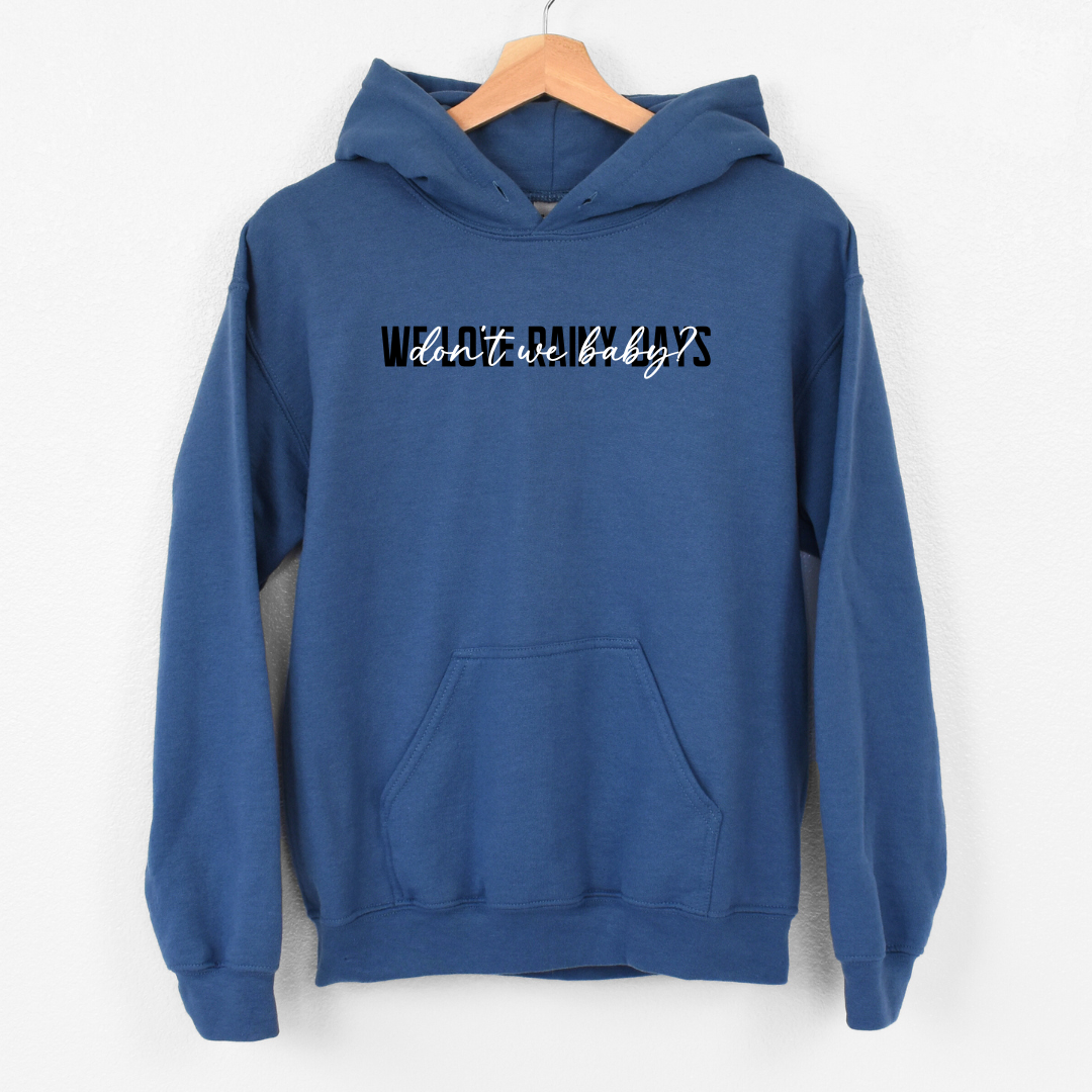 'We Love Rainy Days' Embroidered Hoodie (Kate Stewart's LICENSED Ravenhood® Collection)