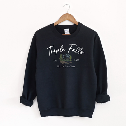 'Triple Falls' Embroidered Sweatshirt (Kate Stewart's LICENSED Ravenhood® Collection)