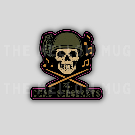 'The Dead Sergeants' Sticker (Kate Stewart's LICENSED Bittersweet Symphony Collection)